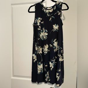 Women’s summer sundress Cynthia Rowley size S navy floral